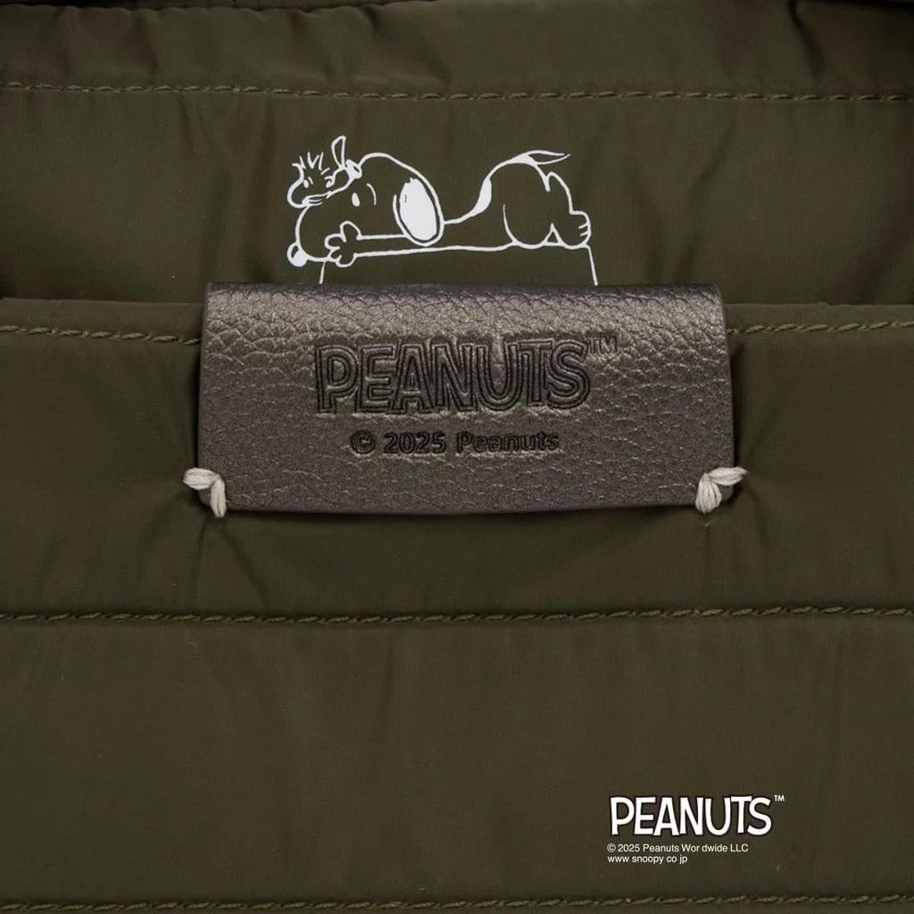 CLATHAS X PEANUTS Khaki Boston Bag Women's