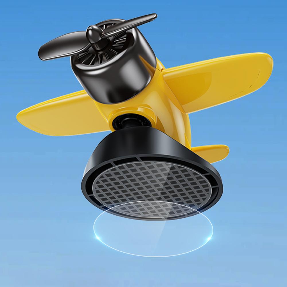 Car Pilot Accessory Propeller Pilot Car Decoration ABS Material Car Interior Decor Exquisite Design Swinging Motion