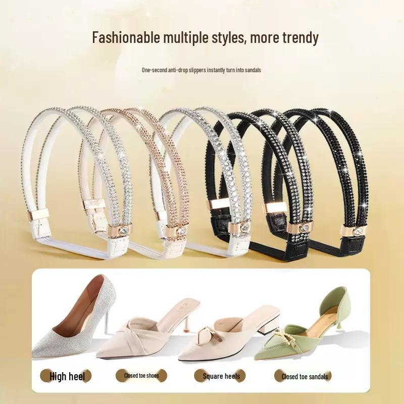 High Heel Anti-Drop Straps Sandals Fixing Buckles and Laces