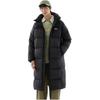 Anta Casual Long Down Jacket With Zipper And Hood Men Outerwear 952548911-2