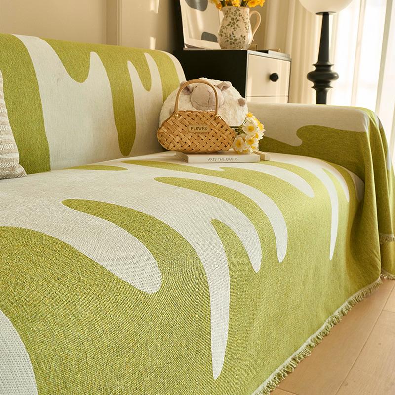 

Sofa cover is universal in all seasons 2025 spring and autumn new sofa towel anti-cat scratch all-inclusive, high-end sense, a whole cover 90*90cm
