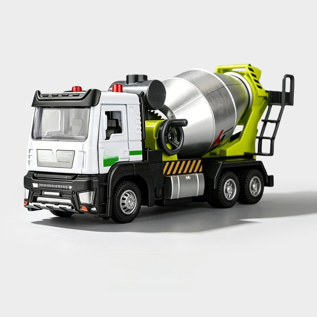 Plastic Water Truck Playset With Spray Function And Sound Effects For Children