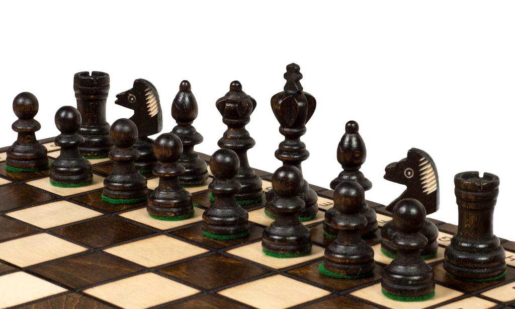 Polish Wooden Chess 35 Cm