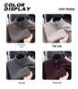 Hengyuanxiang Men's 100% Pure Wool Half-Zip Crew Neck Sweater - 2025 Autumn/Winter Warm Knitwear