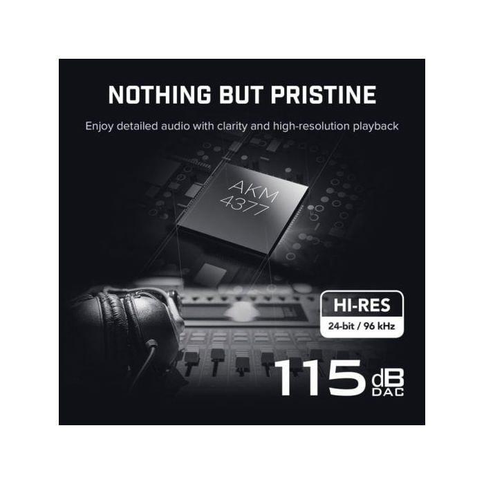 Externí DAC - Creative - Sound Blaster X1 - Hi-res 24 bitů/96 kHz - Sluchátkový zesilovač - USB