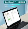 POTRRCIUSUER USB USB USB Kombinasyonu USB Port Genişletme Yüksek ve Taşınabilir USB 3 Portlu Hub, 3.0 + 2.0 Hub, Ultra Küçük, Veriyolu Güçlü, Hub, Hız, Hafif,