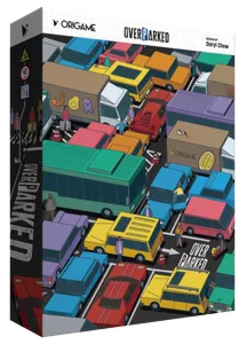 

Overpark Instructions Board 45 Competitive [Japanese Included] Game, 1-5 Players, Minutes, Adult, Easy, Fun,