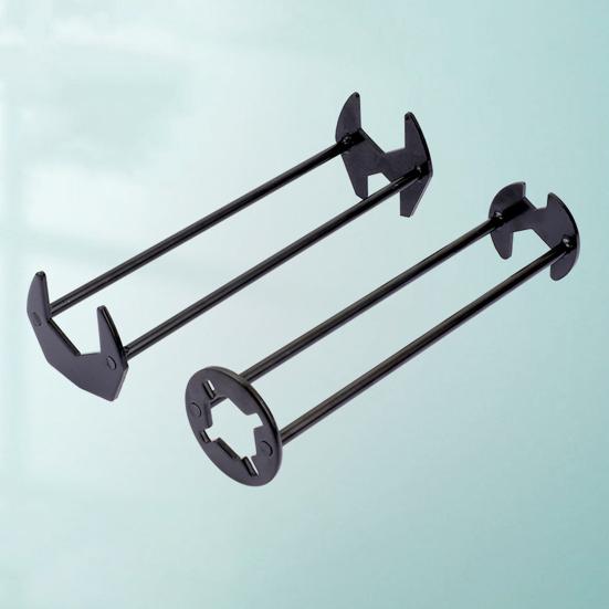 Çok İşlevli Lavabo Anahtarı Ağır Hizmet Karbon Çelik 360 Derece Dönebilen Musluk Aleti Esnek Sıhhi Tesisat Anahtarı