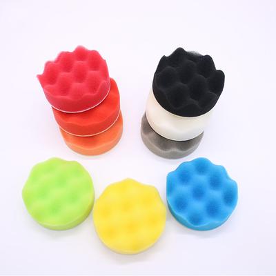 14Pcs Car Polishing Waxing Sponge Wheel Polishing Disc Kit Set 3inch M10 Sponge Disc Pad For Car Polisher Polishing Buffing Auto