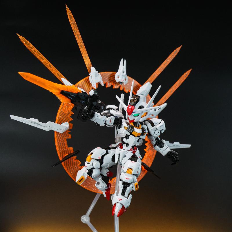 Nieuw Q Versie Supa Mgsd Aerial Gunpla Model Kit Heks Van Mecha Assemblage Speelgoed Actiefiguren Halo Zwevend Kanon Speelgoed Cadeaus
