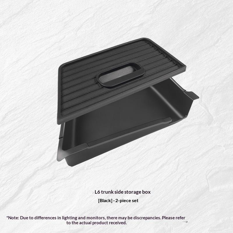 For Li L6 L7 2025 2024 Lixiang TPE Material Trunk Side Cover Hidden Storage Box