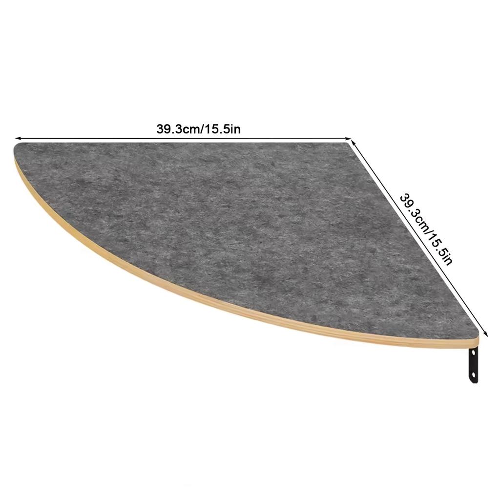 Wall Mounted Cat Shelf Bed with Soft Cushion Cat Perch Indoor Cat Furniture for Kittens & Adult Cats Climbing Sleeping & Playing