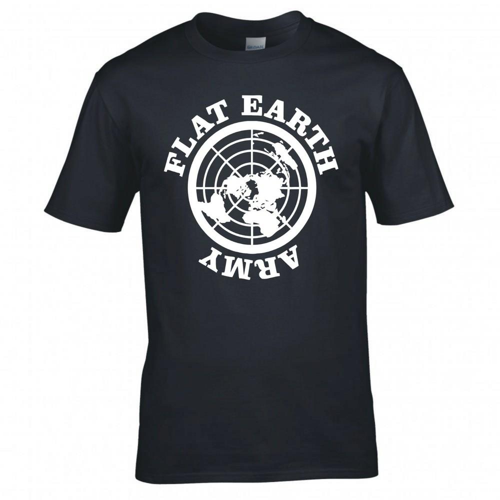 Funny Flat Earth Army Tshirt