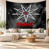 Slipknot Wall Tapestry, Soft Fabric Wall Hanging, Decorative Backdrop For Bedroom Home Wall Art