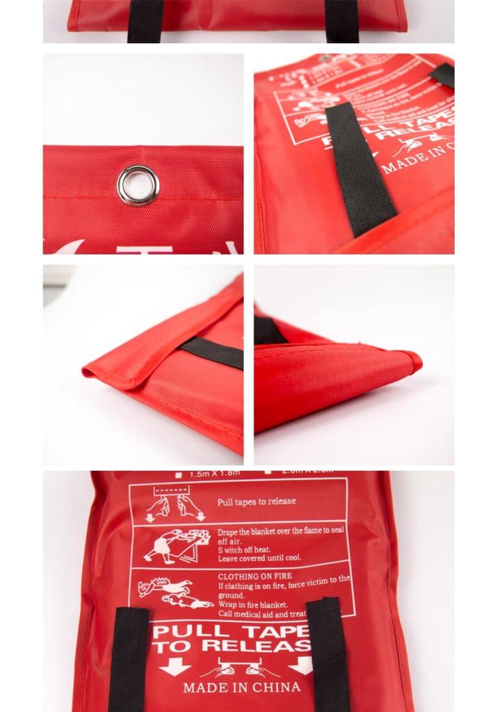 Orca Fireproof Household & Commercial Fire Blanket
