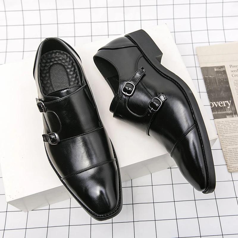 Mode Modedesigner Formell Slipper Herren Kleiderschuhe Neu Klassische Leder Oxfords Für Hochzeitsfeier Geschäft Flache Schuhe Herren Slipper