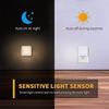 EU US UK Stecker Nachtlicht für Kinderzimmer Automatischer Dämmerung bis Morgengrauen Sensor LED Nachtlampe Dimmbar Warmweiß Kabellose Schrankleuchte