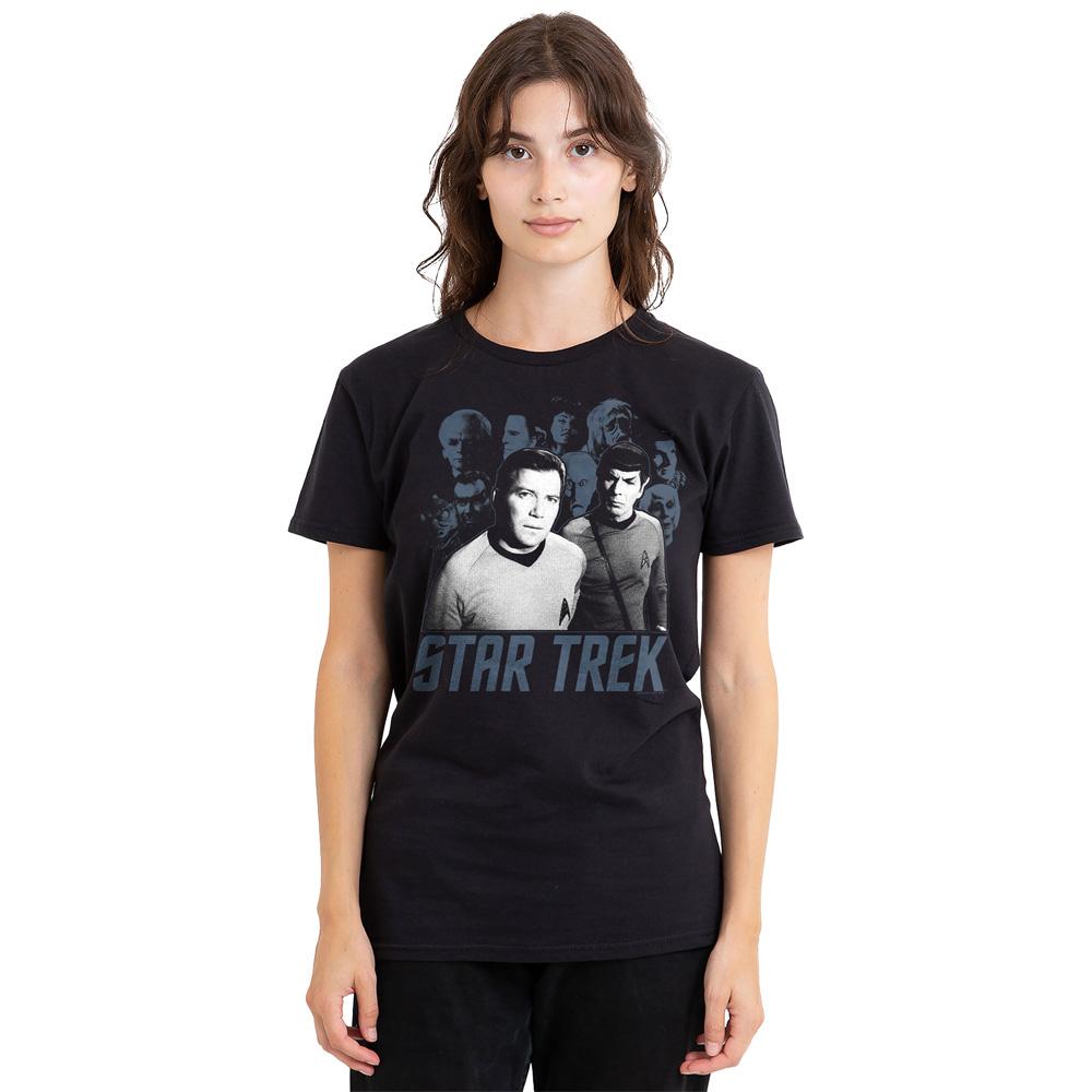 Star Trek Unisex Adult Kirk Spock & Company T-Shirt