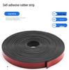 Oil-Resistant Square Rubber Sealing Strip: Anti-Collision, Shock Absorption, Wear & Pressure Resistant, Self-Adhesive Marine Strip.
