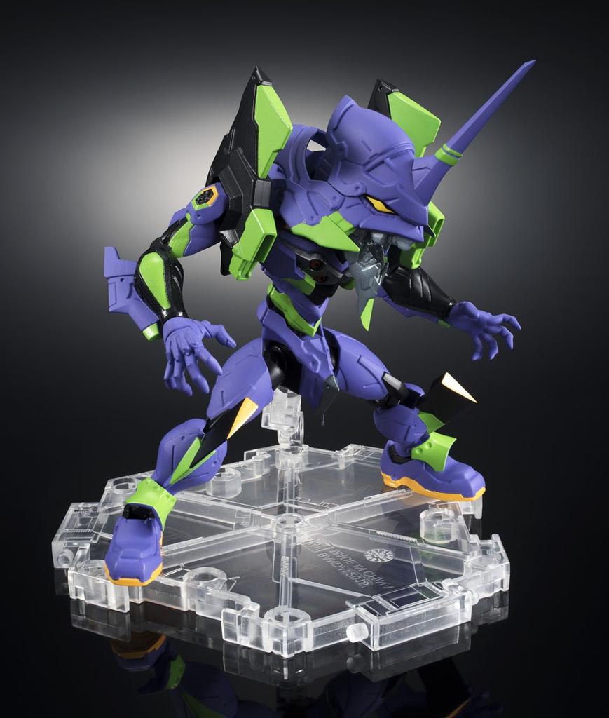 TAMASHII NATIONS NXEDGE STYLE You Are Alone Evangelion 100mm ABS PVC Painted Action Figure Evangelion 1.0 (Not) [EVA UNIT] Unit-01 Approx. &