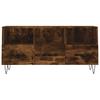 TV Cabinet Smoked Oak 102 x 36 x 50 cm Particleboard