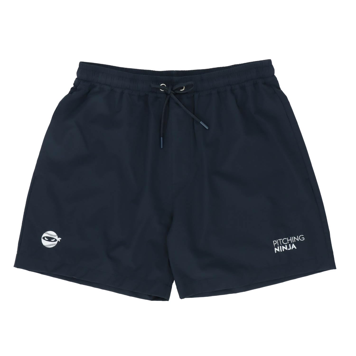 

Pitching Ninja Basic Logo Stretch Woven Shorts Navy