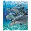 Royce McClure Travelers Silky Dolphin Supersoft Blanket