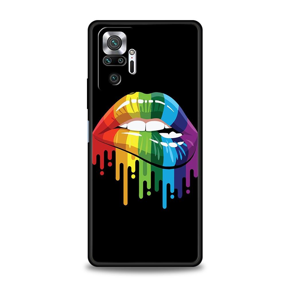 Gay Lesbian LGBT Rainbow Pride ART Phone Case For Xiaomi Redmi Note 12 11 10 9 9T 8 7 9s Pro Plus K50 K40 Gaming 10C 9C 9A Cover