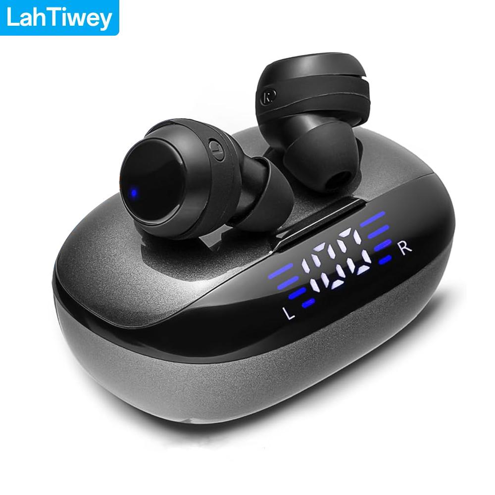 

Earbuds with Mic - Bluetooth 5.3 Headphones TWS True Wireless Waterproof Buds with 50H Battery & Crystal Clear Stereo Sound Call