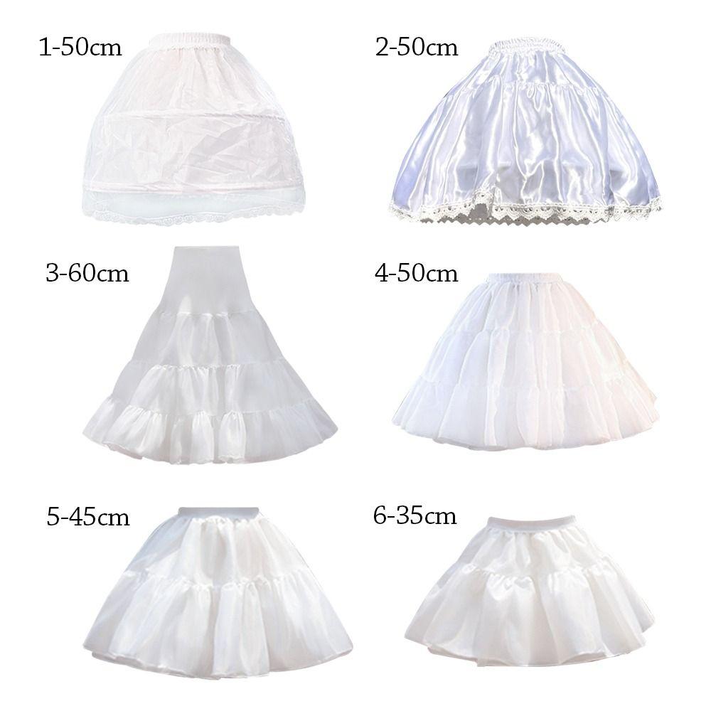 Lolita Underskirt Crinoline White Ball Gown Petticoats Fashion Petticoat