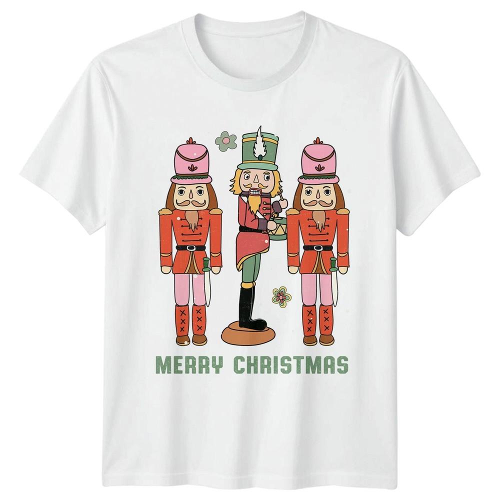 Nutcracker Christmas Holiday Unisexs TShirt Unisexs Tee Unisex Merry Christmas S