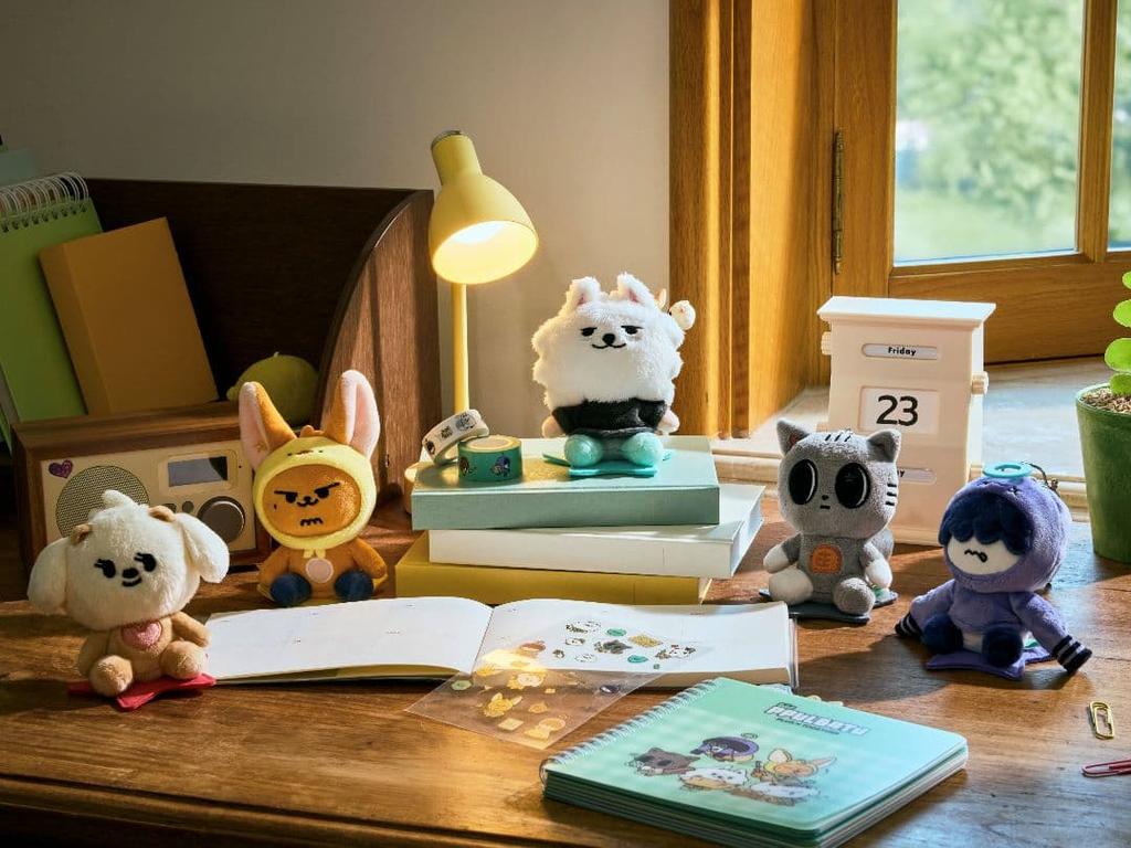 [USED] TXT PPLUBATU Soobin Plush Keyring with Trading Card