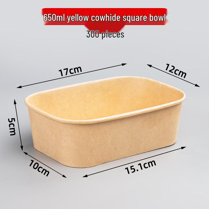 Yuduo Disposable Kraft Paper Food Containers