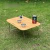 ZISIZ Portable Folding Bamboo Camping Table