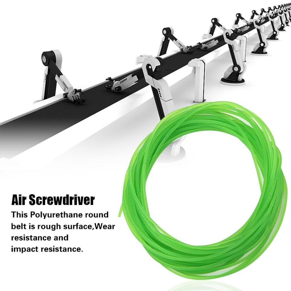 8mm Diameter Polyurethane Round Belt Transmission Belt For Drive Transmission 0.0787 × 32.8084 ft