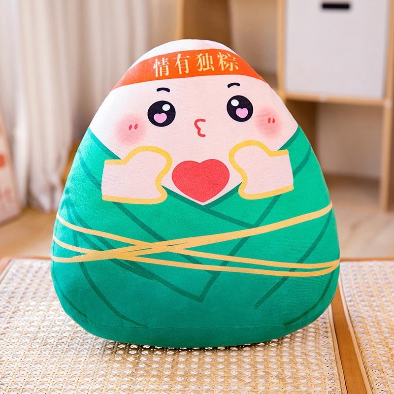 High school entrance examination zongzi throw pillow gold list title doll come on inspirational plush toy school Dragon Boat Festival gift wholesale