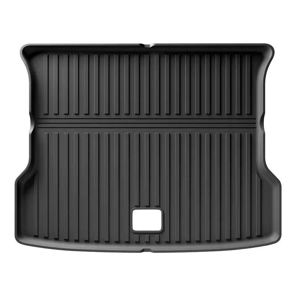 LUCKEASY for Xpeng G6 Rear Seat Backrest Protective Pad Cargo Liner Trunk Pad TPE Car Floor Mats Auto Interior Accessories