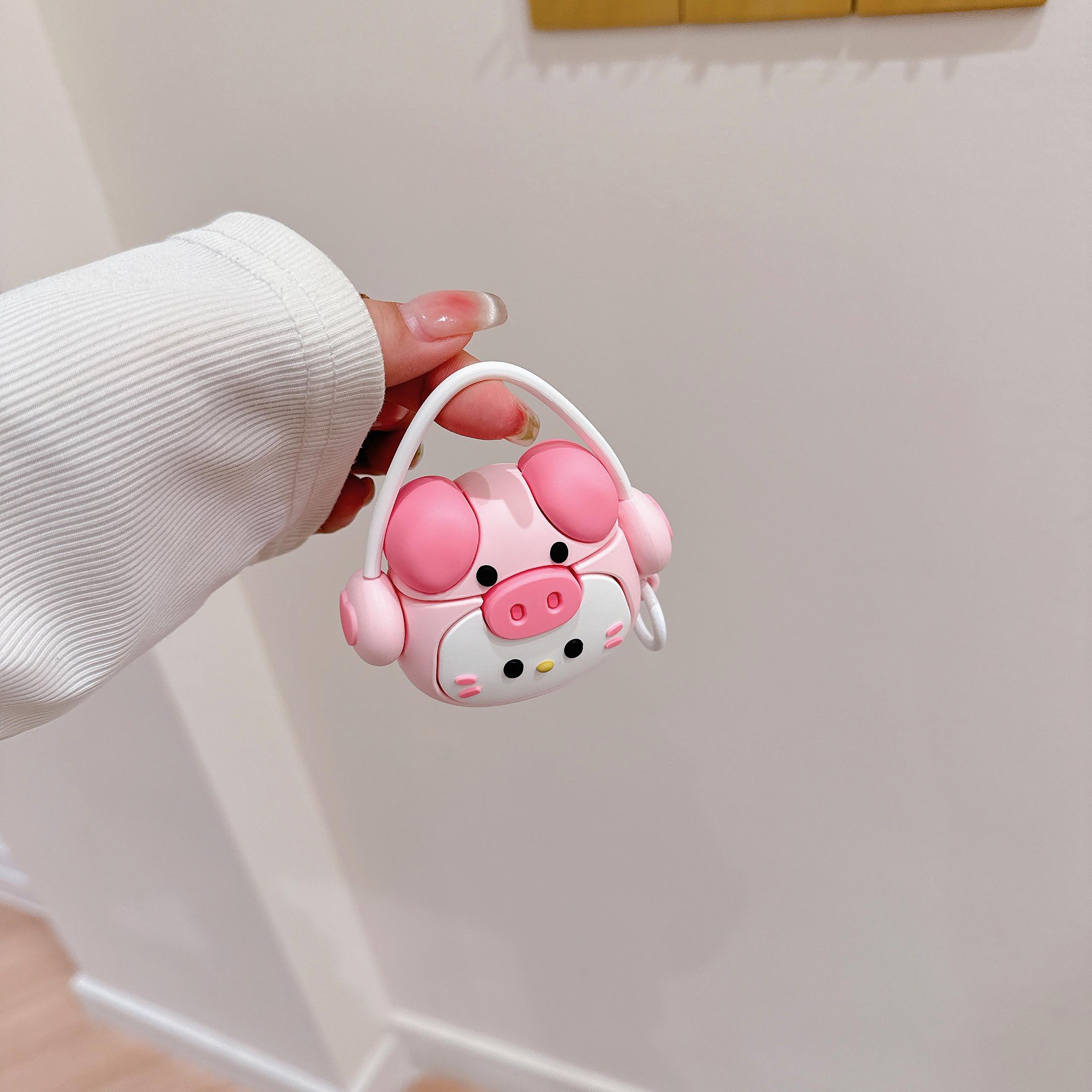 

For Apple AirPods with Charging Case (2019) (2016)/AirPods with Wireless Charging Case (2019) Cartoon Kitty Silicone Case