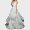 Elegant Backless Lace Mid-Waist Wedding Dress with Small Train (2025)
