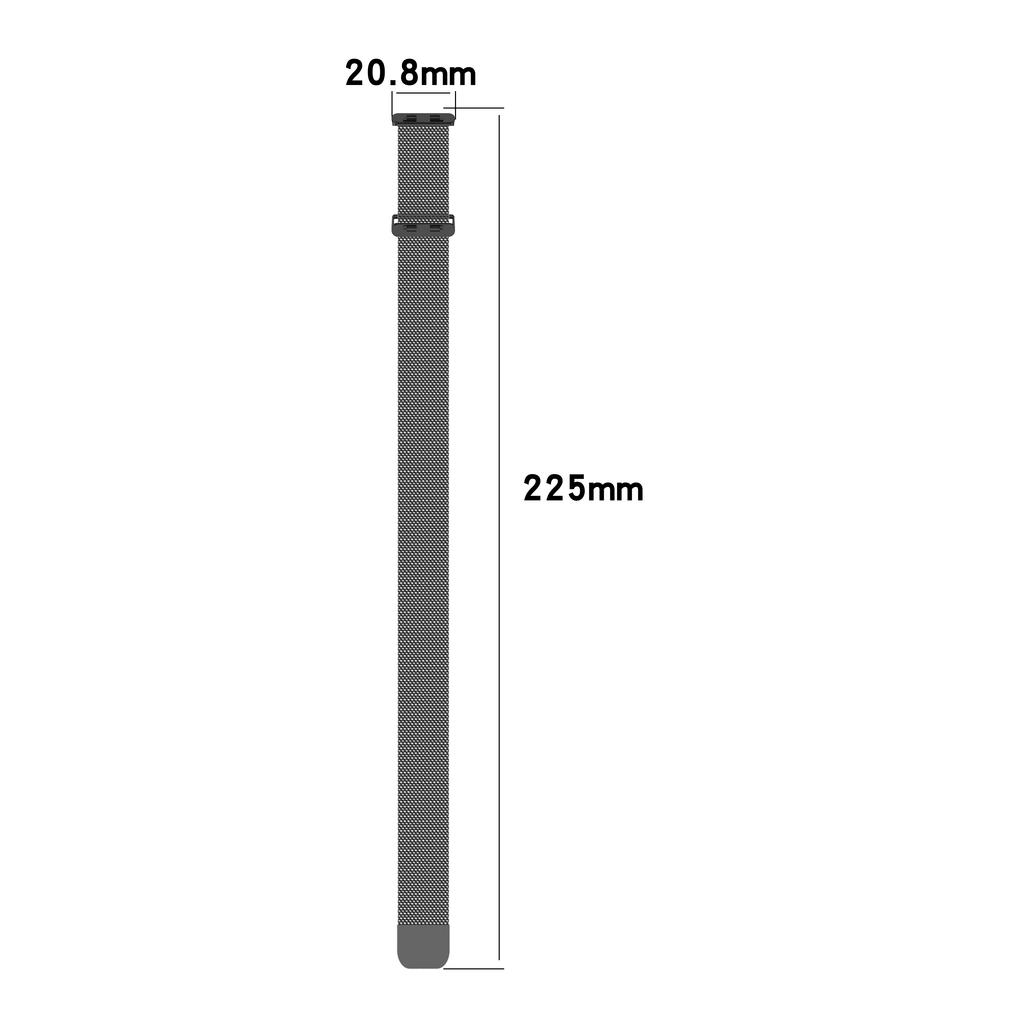 Pasek Mediolański Magnetyczny do Smartwatcha Huawei Band 11/11Pro Bransoleta Metalowa Ze Stali Nierdzewnej Pasek do Huawei Band 8/9/10