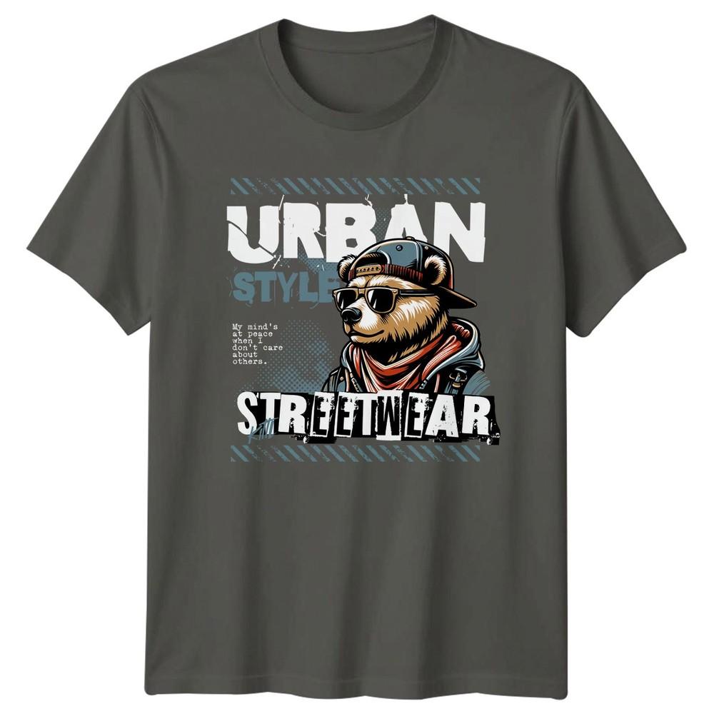 My Minds At Peace When TShirt Streetwear Animals Urban Fashion Birthday Gift S