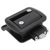 RV Door Lock IP67 Waterproof High Strength Black Paddle Entry Door Latch for Trailer Camper