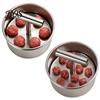 Meatball Maker for Home Cooking Stainless Steel Maker, 6/12-Hole Manual Meat Press Mold Homemade Shaper Beef Pork Fish Balls, Non-Stick Shaper,