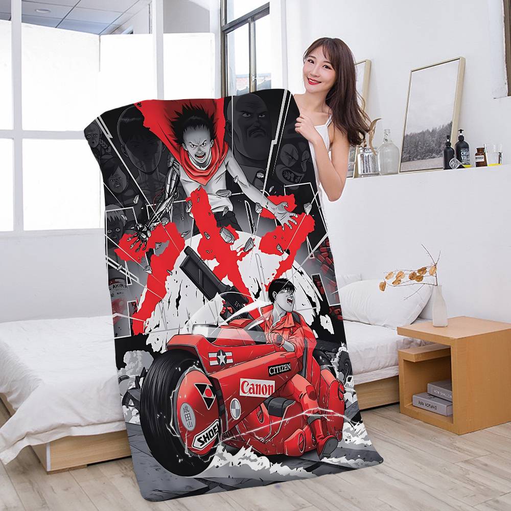Classic Anime A-Akira Microfiber Beach Towel Absorbent Quick dry Soft Yoga Swimming Resort Mountain Climbing Towel