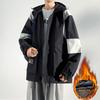 Spring and Autumn New Trend Handsome Casual Versatile Hooded Jacket Autumn and Winter Loose
