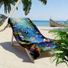 Colorful Underwater Coral Reef Scene Beach towel quick-drying for travel outdoor sports jogging beach and swimming