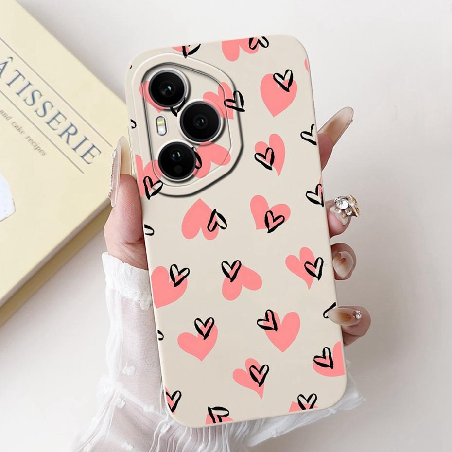 Cute Cartoon Phone Case For Honor 400 Pro Honor400 Soft Silicone Shockproof Cover For Honor 400 400Pro 5G Cases Bumpers