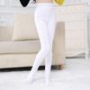 Kids' Winter Thick Velvet White Dance Socks - Dragon Claw Design, Anti-Pilling Wool, Large Size, Warm Pantyhose