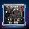 Car Audio Amplifier, 2-Channel Bridgeable Car Amplifier, Full-Range Class AB Stereo Amp, Max. 2 x 300W at 4 Ohms / 2 x 600W at 2 Ohms, High Output,