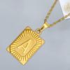 Letter Pendant Necklace Fashion Jewelry for Valentine's Day Party Women Men